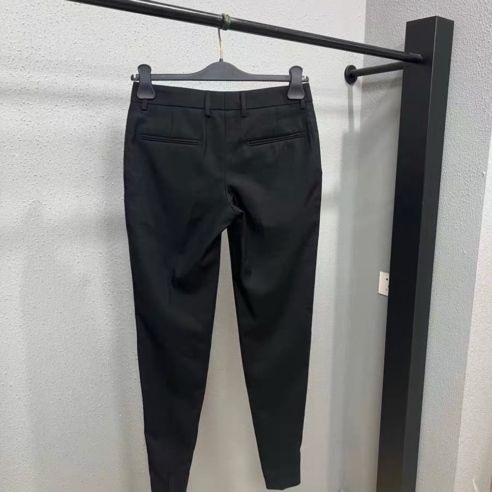 🚩steal authentic Saint Laurent Classic Black Women's Trousers - Picture 2 of 4
